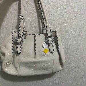 White leather Brighton Rayann